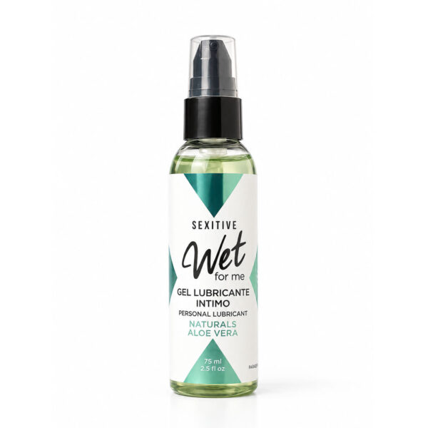 Gel Lubricante Wet Naturals Aloe Vera - 75 ml