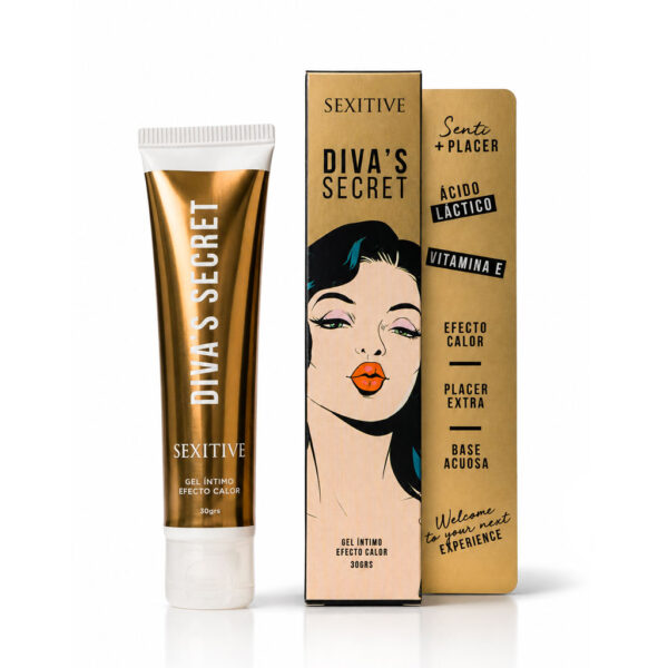 Gel íntimo Diva´s Secret - Efecto Calor 30g