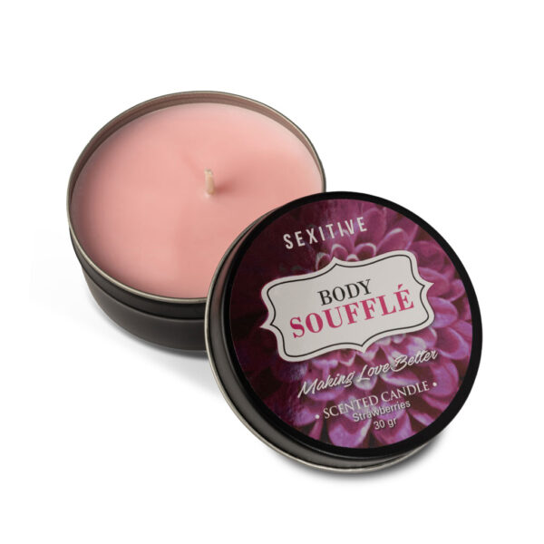 Massage Candle Body Souffle Strawberries - 30 gr