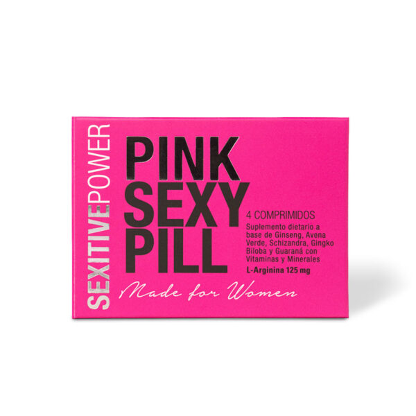 SEXY PILL PINK - 4 Cápsulas
