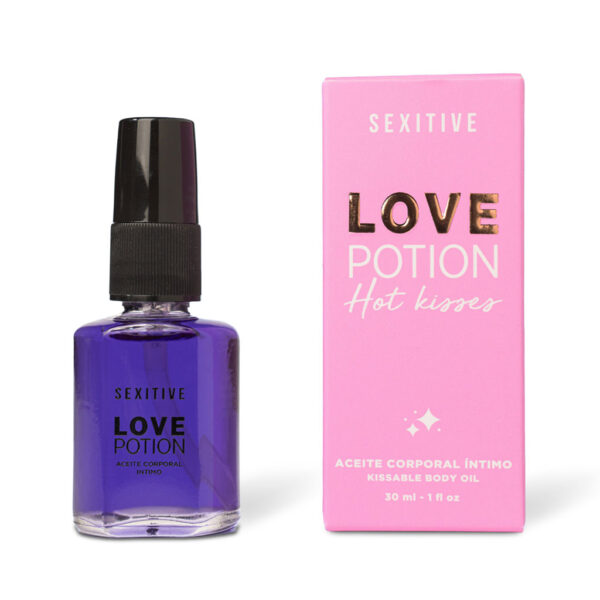 Aceite Comestible Love Potion Frutos Rojos - 30 ml