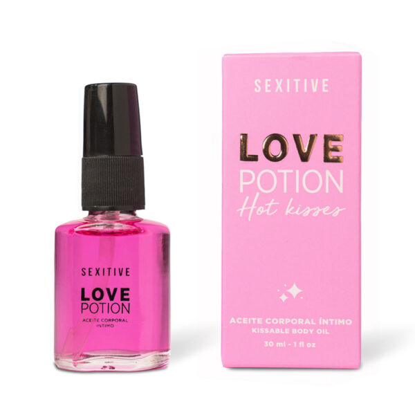 Aceite Comestible Love Potion Frutilla - 30 ml