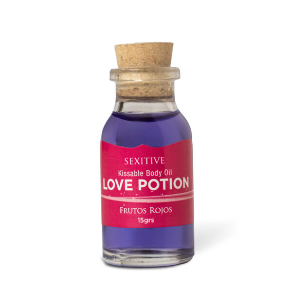 MINI Aceite Comestible Love Potion Frutos Rojos - 15grs