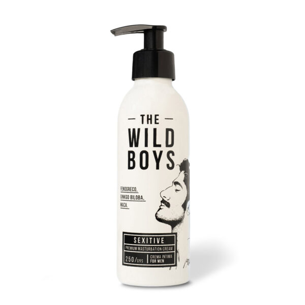 Crema intima for men The Wild Boys con Fenogreco, Ginkgo & Maca – 250grs
