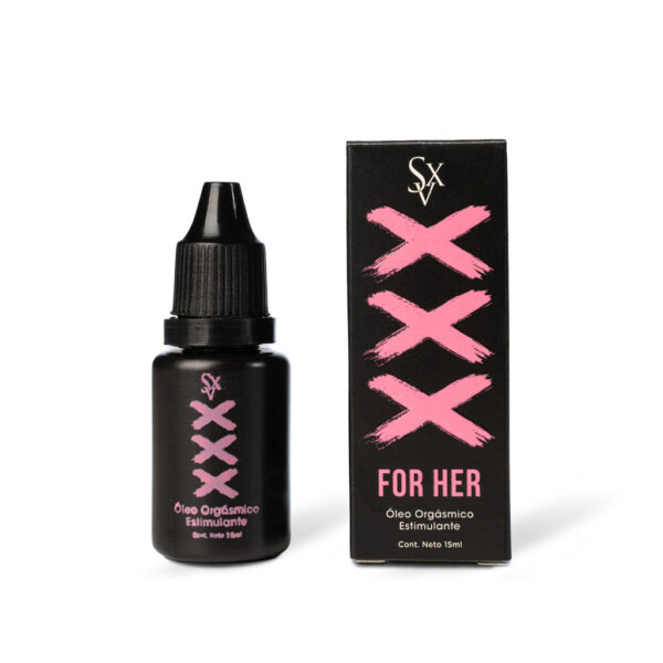 Óleo orgásmico estimulante XXX For Her - 15ml