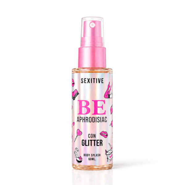 Body Splash Be Aphrodisiac con glitter - 60ml