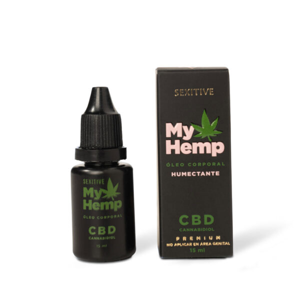 Oleo Corporal Humectante My Hemp con CBD - 15ml
