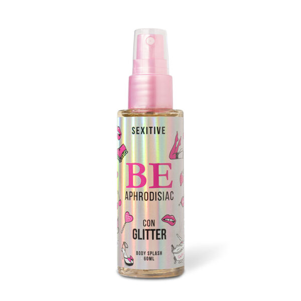 Body Splash Be Aphrodisiac con glitter - 60ml