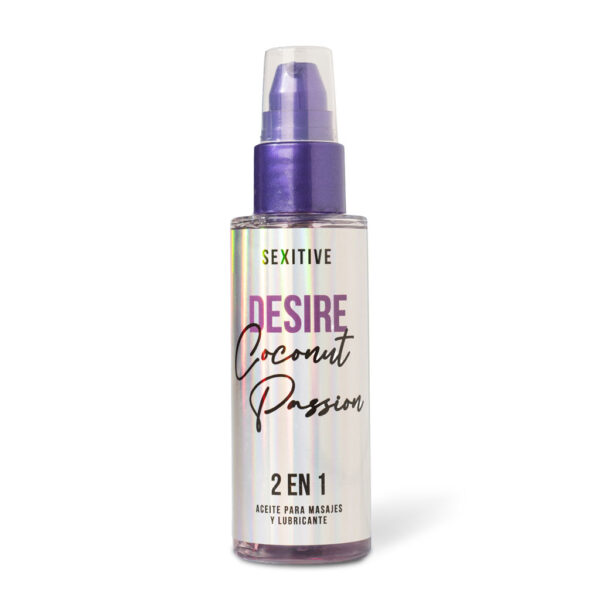 Aceite y Lubricante Desire Coconut 2 en 1 - 60ml