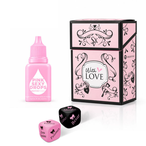Love Kit Pink Sexy Drops! + Dados Clasicos