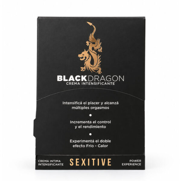 Pouch Crema intensificante Black Dragon - 44 unidades