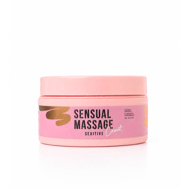 Crema para masajes Sensual massage Coconut - 200g