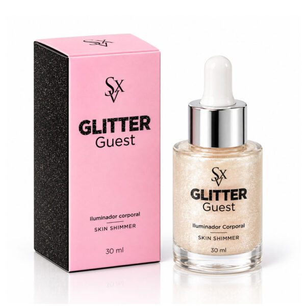 Iluminador Glitter Guest 30ml - Nueva Formula - Nuevo Aroma