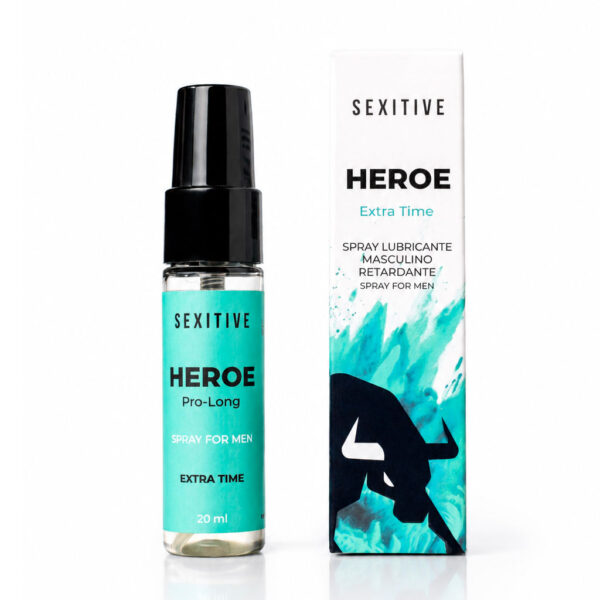 HEROE Pro-Long Extra Time - Spray masculino - 20ml