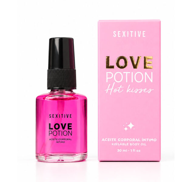 Aceite Comestible Love Potion Frutilla - 30 ml